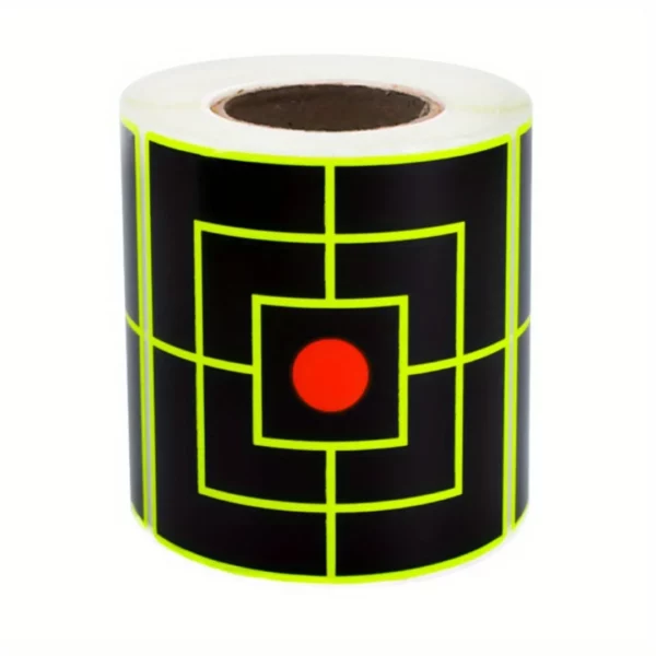 Autocollants cibles fluo pour tir – Image 5