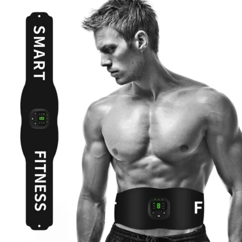 Ceinture EMS abdominale 6 modes vibrateur fitness