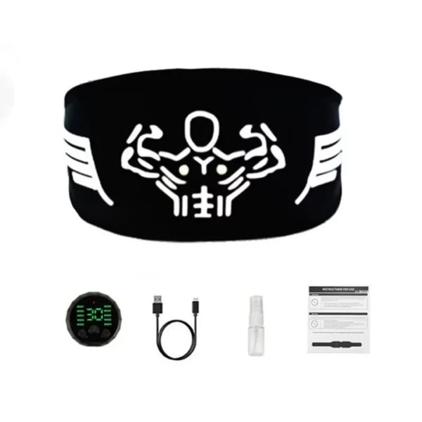 Ceinture EMS de tonification abdominale USB
