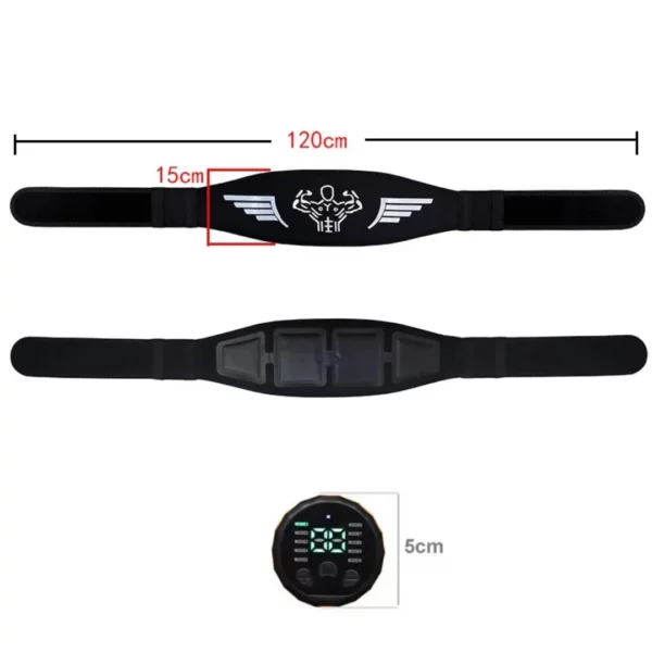 Ceinture EMS de tonification abdominale USB – Image 6