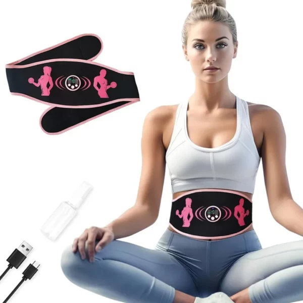 Ceinture EMS minceur abdominale massage électrique