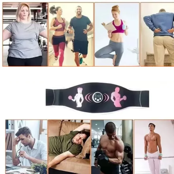 Ceinture EMS minceur abdominale massage électrique – Image 4