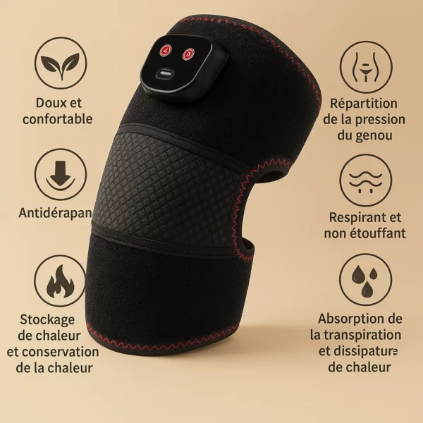 Chauffage électrique protection du genou – Image 3