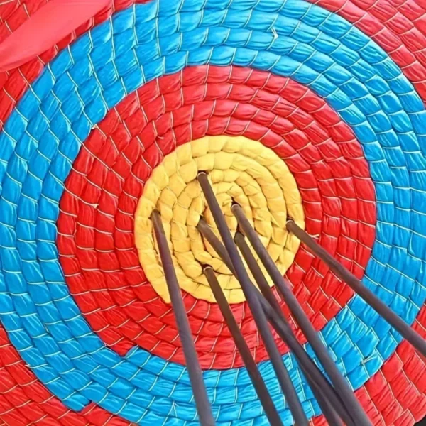 Cible en paille tir à l'arc – Résistante et écologique pour entraînement intensif en extérieur – Image 5