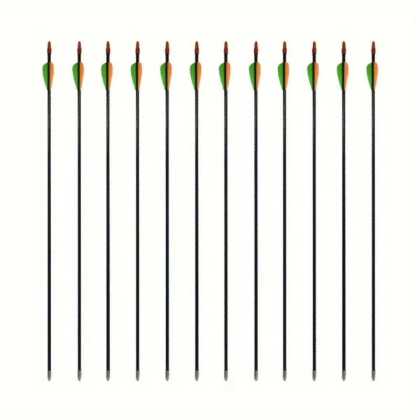 Lot de 12 flèches carbone arc – Image 2