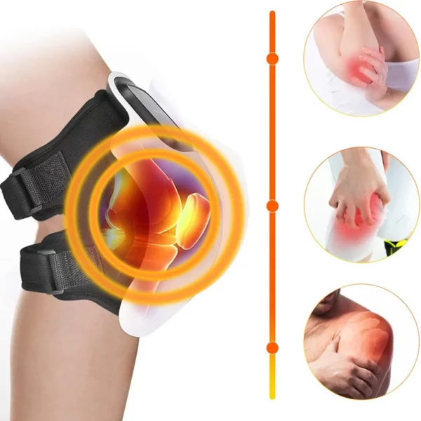 Masseur de genou chauffant électrique infrarouge – Image 3