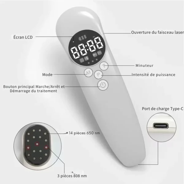 Masseur de stimulation électrique sans fil EMS – Image 7
