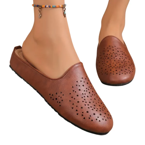Mules ajourées confort semelle souple – Image 7