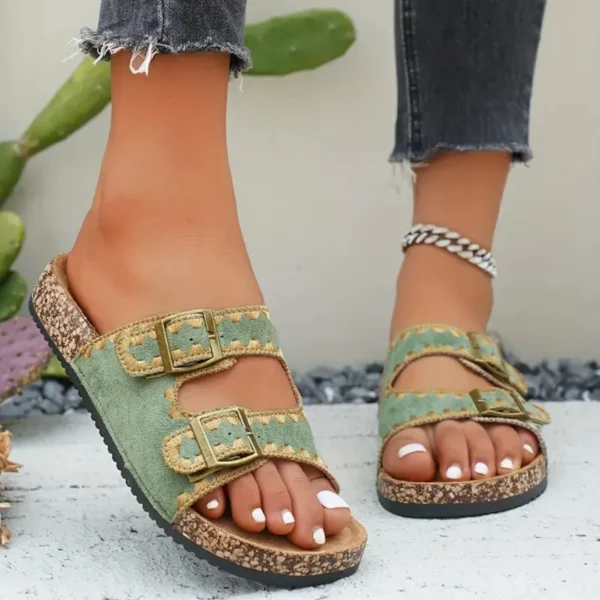 Mules bohèmes à double boucle – Image 6