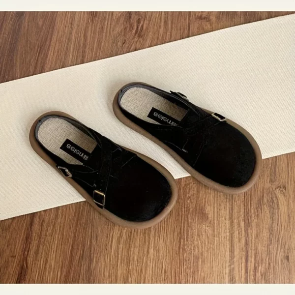 Mules croisées style mocassin femme – Image 3