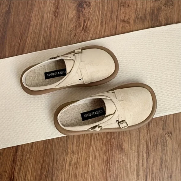 Mules croisées style mocassin femme – Image 5
