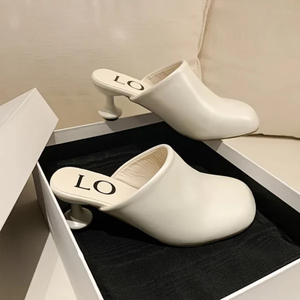 Mules design talon original femme – Image 2