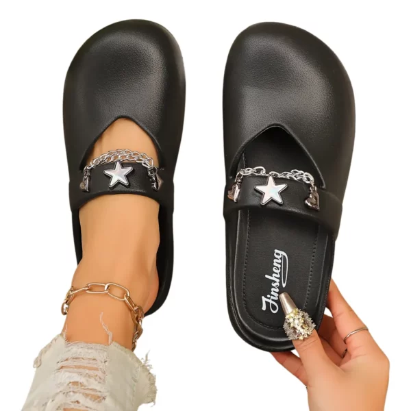 Mules fantaisie à breloques femme – Image 9