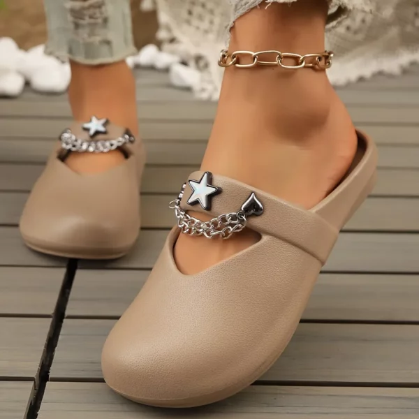 Mules fantaisie à breloques femme – Image 6