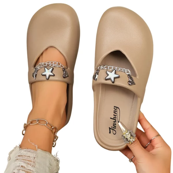Mules fantaisie à breloques femme – Image 8