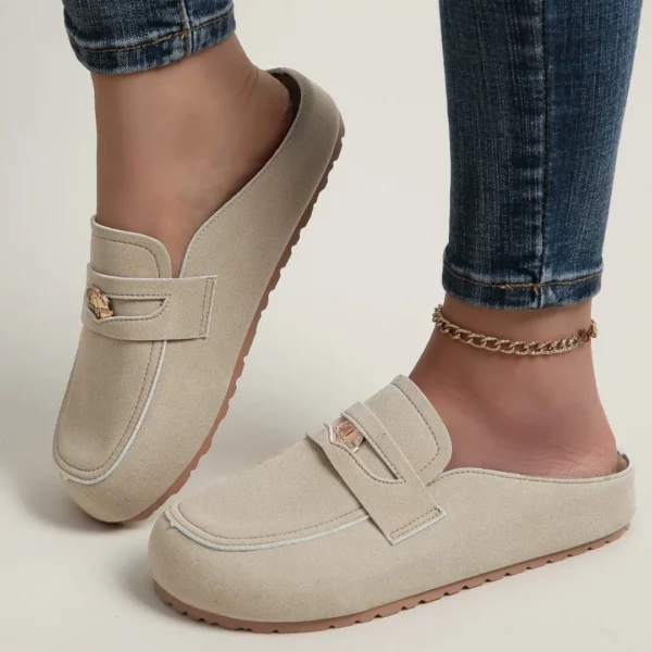 Mules mocassin chic semelle souple – Image 2
