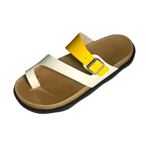 Mules modernes à bride colorée – Image 12