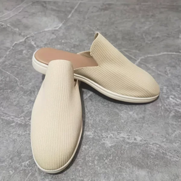 Mules tricotées légères style chausson – Image 2