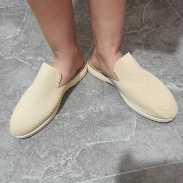 Mules tricotées légères style chausson – Image 4