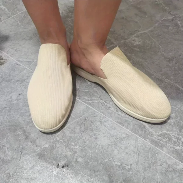 Mules tricotées légères style chausson – Image 5