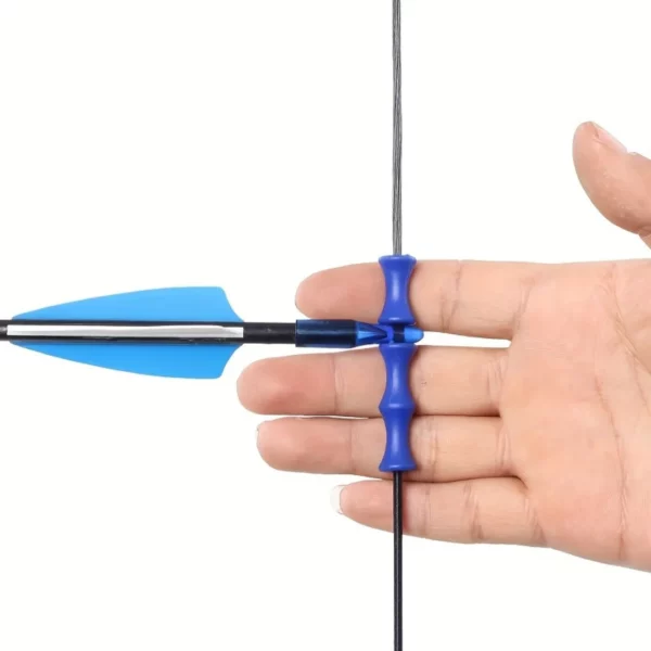 Protège-doigts silicone pour corde d’arc – Image 2