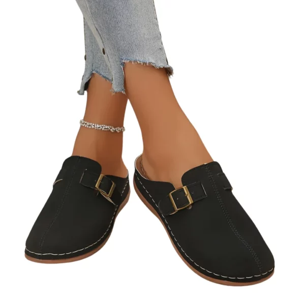 Sabots confort femme boucle classique – Image 7