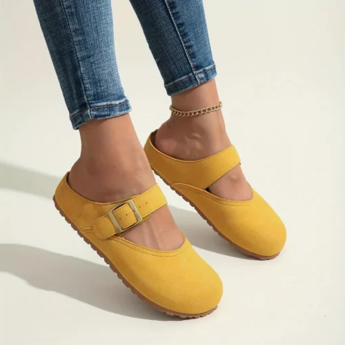 Sabots femme style ballerine confort