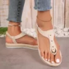 Sandales bohème confort semelle compensée