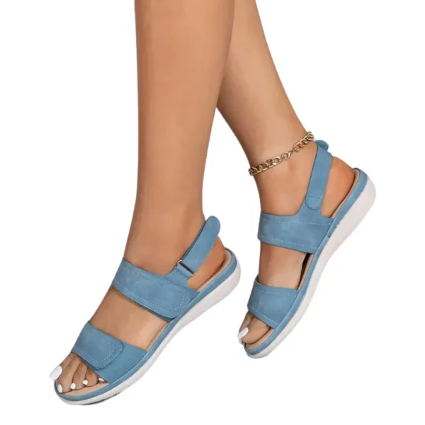 Sandales compensées souples femme – Image 11