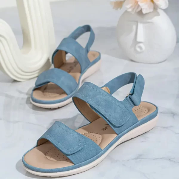 Sandales compensées souples femme – Image 3