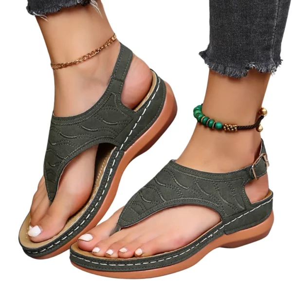 Sandales confort à bride cheville – Image 8