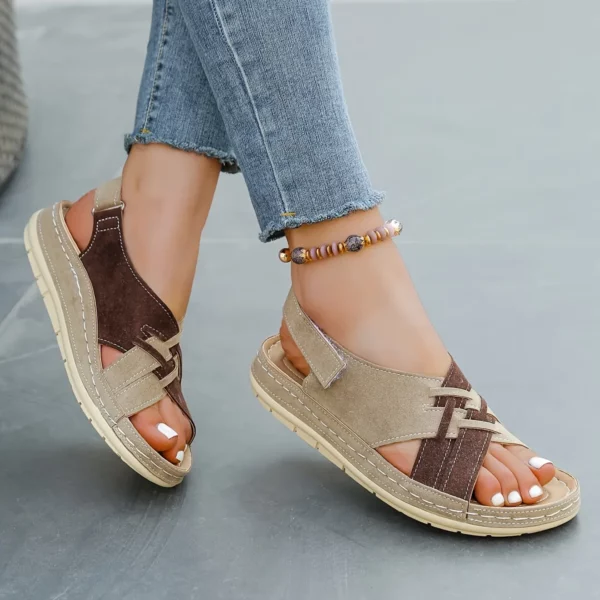 Sandales confort à brides croisées – Image 5