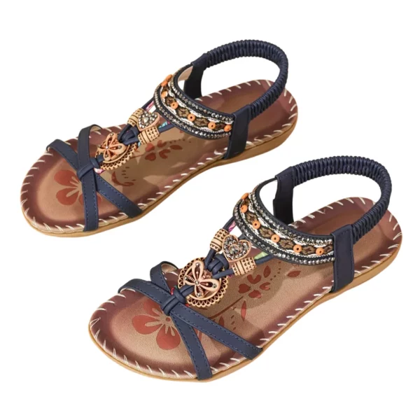 Sandales ethniques femme confort été – Image 6