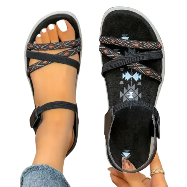 Sandales ethniques femme confort – Image 8
