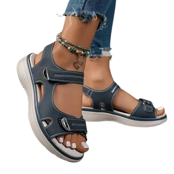 Sandales orthopédiques à scratch confort – Image 10