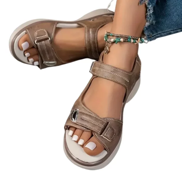 Sandales orthopédiques à scratch confort – Image 11
