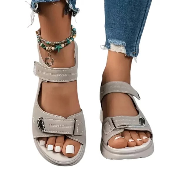 Sandales orthopédiques à scratch confort – Image 12