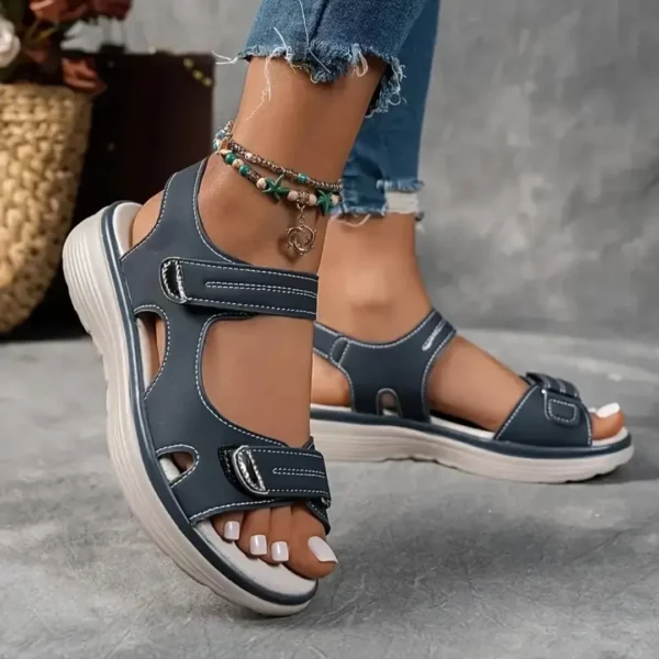 Sandales orthopédiques à scratch confort – Image 7