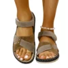 Sandales plage confort femme