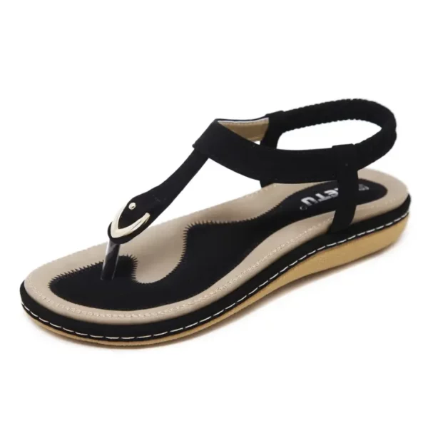Sandales plates à bride élastique – Image 6