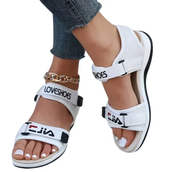 Sandales sport à scratch confort – Image 10