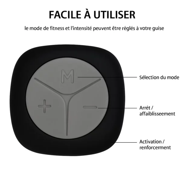 Short de Yoga Intelligent à microcourant EMS – Image 6