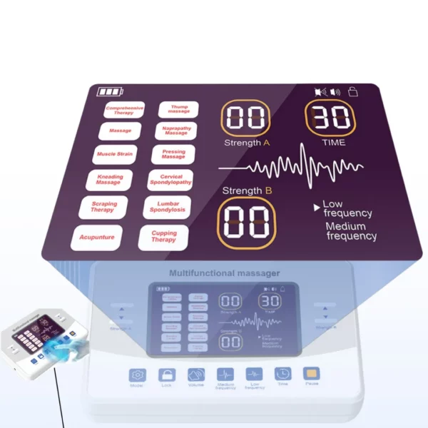 Stimulateur musculaire EMS TENS à 12 modes – Image 3