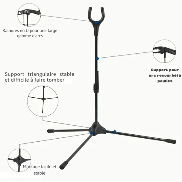 Support pliable pour arc et flèches – Image 4