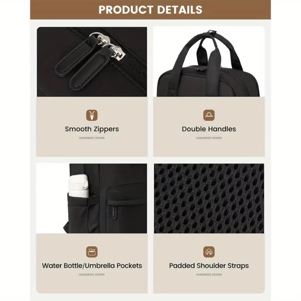 Sac à dos femme ordinateur – design moderne, léger et compatible voyage avion