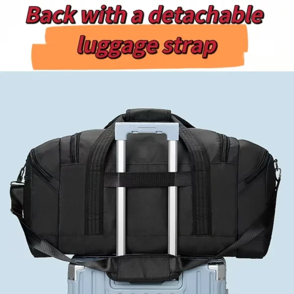 Sac de voyage femme en nylon imperméable – multi-poches et grande capacité