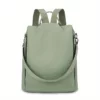 Sac à dos femme anti-vol en nylon léger – urbain, épuré et polyvalent