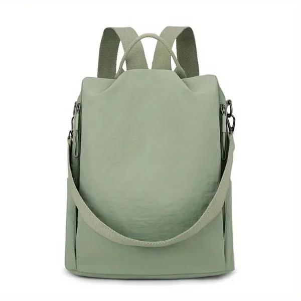 Sac à dos femme anti-vol en nylon léger – urbain, épuré et polyvalent