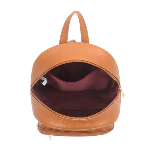 Sac à dos femme léger et élégant – design minimaliste avec poches zippées