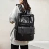Sac à dos femme élégant pour ordinateur – léger, compartiment zippé sécurisé